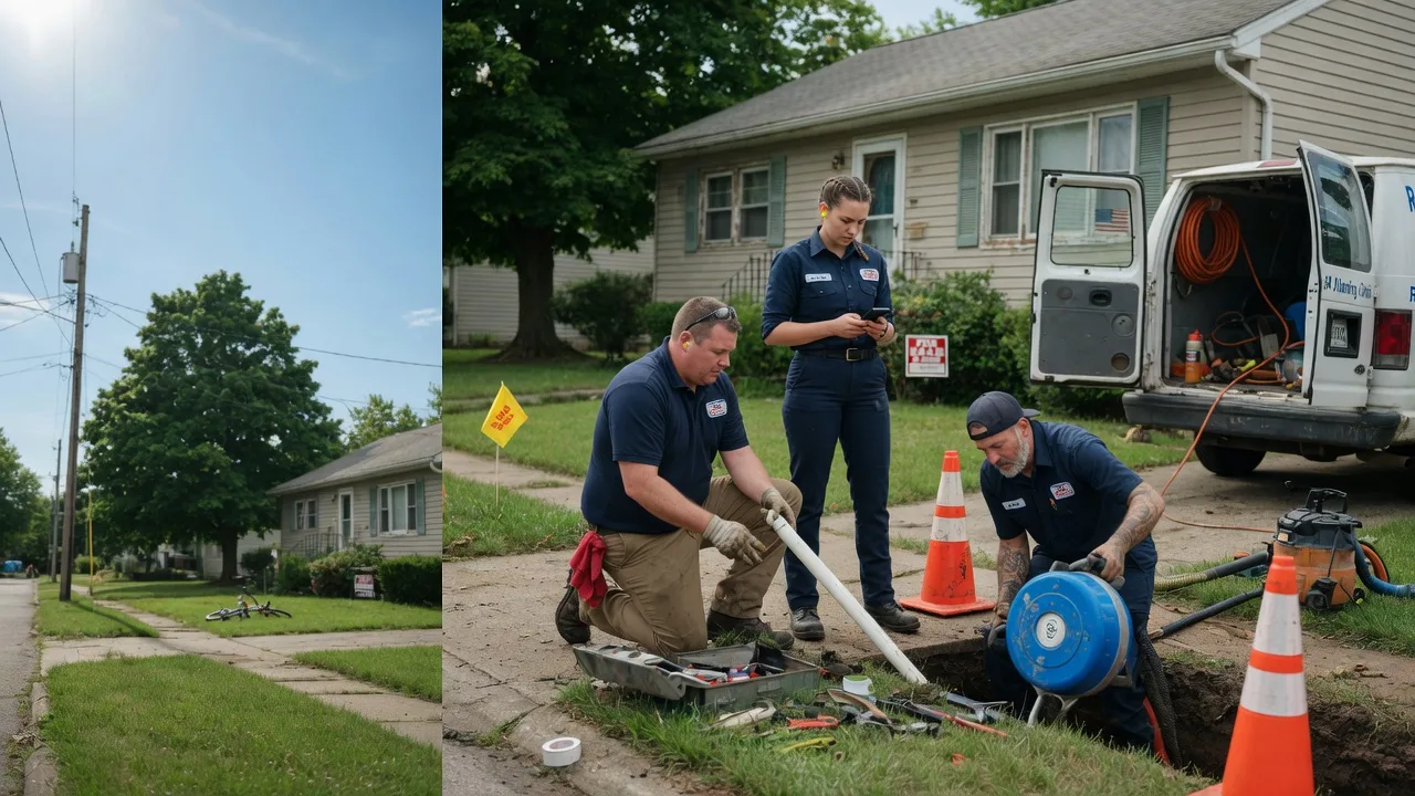 Sewer Line Repair in Crown City, OH near me